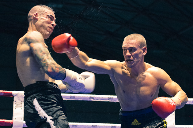 Velada de boxeo. Kiko Amarillo Vs Vitaly Shivanov. Photos by Frederic Navarro Cifani