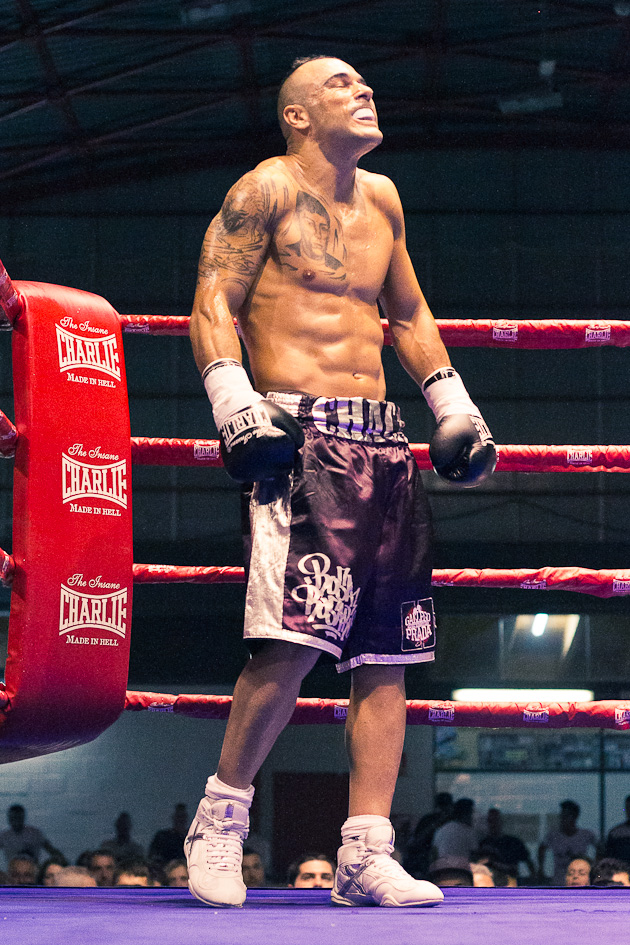 Velada de boxeo. Isaac Real Chaca Vs José de Jesus López. Photos by Frederic Navarro Cifani