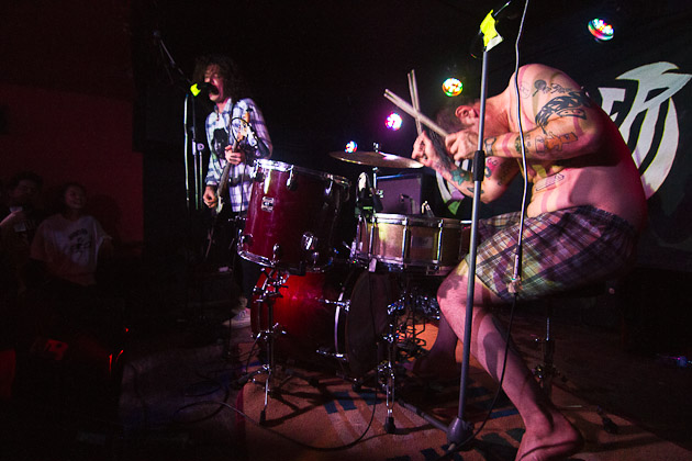 Concierto de Japanther en el Sidecar de Barcelona. Photos by Frederic Navarro