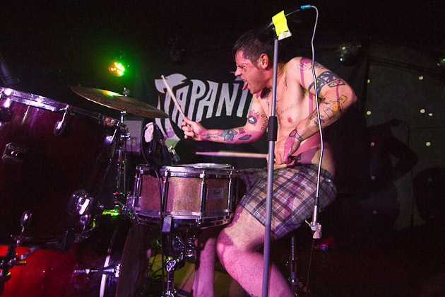 Concierto de Japanther en el Sidecar de Barcelona. Photos by Frederic Navarro