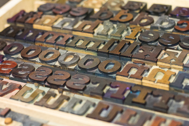 Bunkertype. Photos by Frederic Navarro