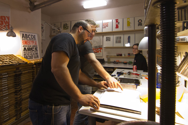 Bunkertype. Photos by Frederic Navarro