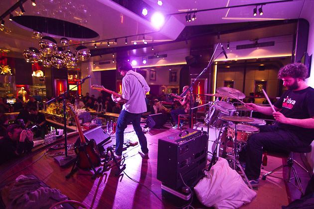 Concierto Murnau b en el Hard Rock Café de Barcelona. Photos by Frederic Navarro Cifani