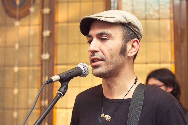 Concierto de Yacine & The Oriental Groove en La Llançadora Sabadell. Photos by Frederic Navarro